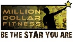 Million Dollar Fitness man logo