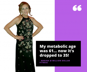 Marina's weight loss journey at Million Dollar Fitness with Dee McCahill, L'Derry