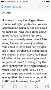 Million Dollar Fitness Testimonial L'Derry