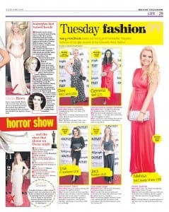 Dee McCahill - Belfast Telegraph - 4 Mar 2014 - Page 28