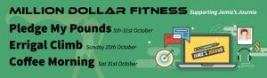 Million Dollar Fitness fundraising for Jamie's Journie