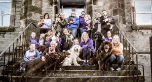 Million Dollar Fitness fundraising selfie for the Rainbow Shelter, L'Derry