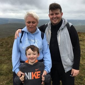 Million Dollar Fitness climb Mt Sawel in Tyrone for Altnagelvin Neonatal ICU fundraiser