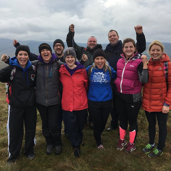 Million Dollar Fitness climb Mt Sawel in Tyrone for Altnagelvin Neonatal ICU fundraiser