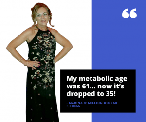 Marina's weight loss journey at Million Dollar Fitness with Dee McCahill, L'Derry