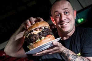 Million Dollar Fitness Man v Food - Relay for Life Legenderry