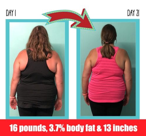 Deirdre lost 16 pounds in 21 days at Million Dollar Fitness Keto